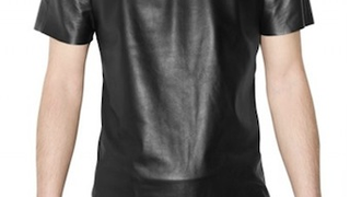 $700 Leather T-Shirt Guarantees Stylish Discomfort
